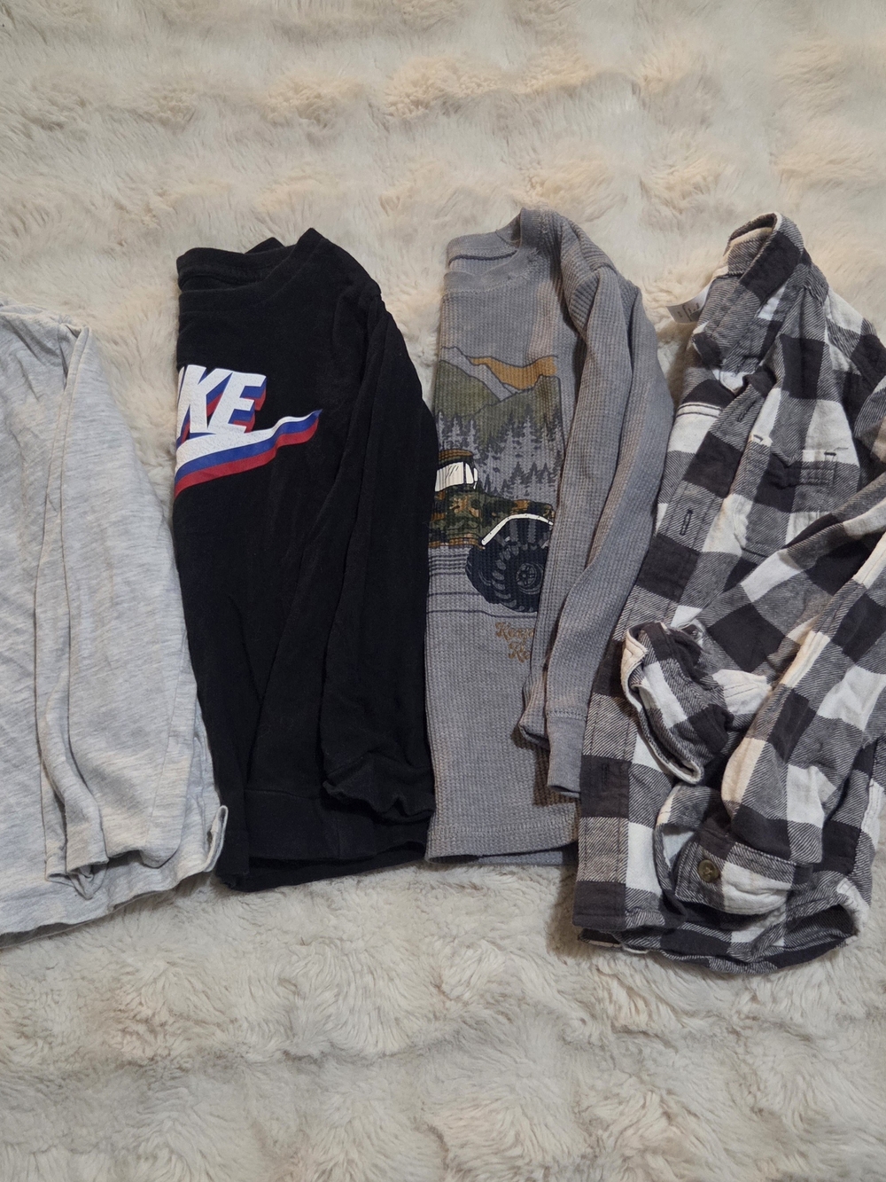 Boys 4T Long Sleeve Shirt Bundle